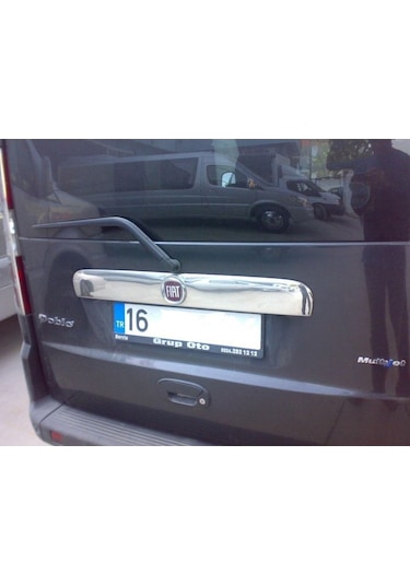 Fiat Doblo Krom Bagaj Çıtası 2006 Ve Üzeri Uyumlu Paslanmaz Çelik