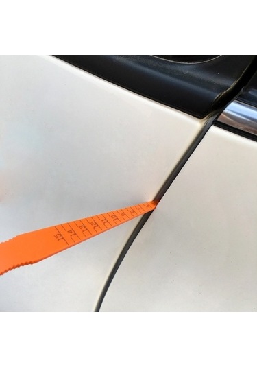 Ebitda Zk-008 Kabin Kapı Paneli Ölçüm Cetveli, Hizalama Ölçer, Kompozit Malzeme, Kullanımı Kolay, 2.5x1.8x0.3cm