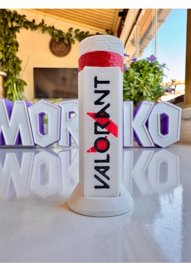 Valorant Tasarım Yükseklik Ayarlı Ekran Kartı Destek Aparatı