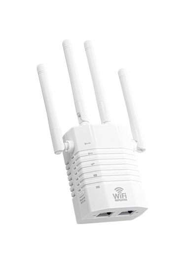 Diğer Yükseltici Wifi Wifi Tekrarlayıcı Sinyal Sinyal Kablosuz İkili Güçlendirici Frekans Fişi Beyaz Antenli Ab 5ghz 4 2.4ghz 1200mbps Xp