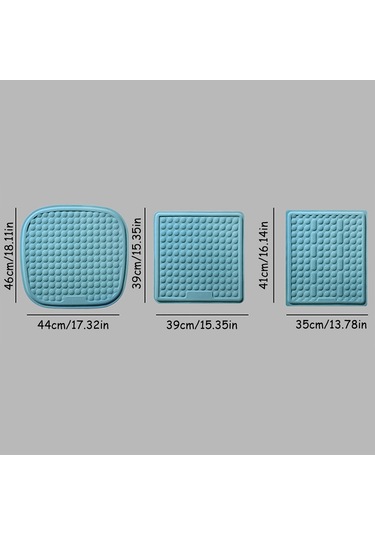 Jel Yastık Araba Petek Sandalye Minderi Hareketsiz Sandalye Yaz Nefes Alabilir Yumurta Yastık Silikon Ped,jwcwsq