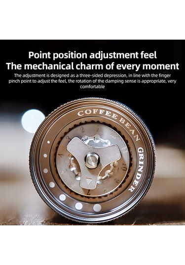 Manuel Kahve Çekirdeği Öğütücü 12 Kalınlık Ayarı Cnc Kahve Diğer