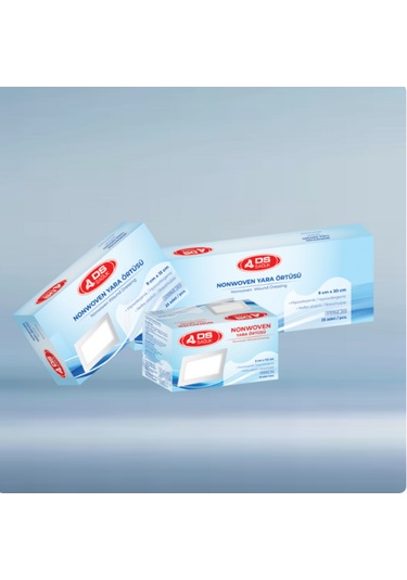 Ds Sağlık Nonwoven Yara Örtüsü 5cm X 7.5cm 50 Adet