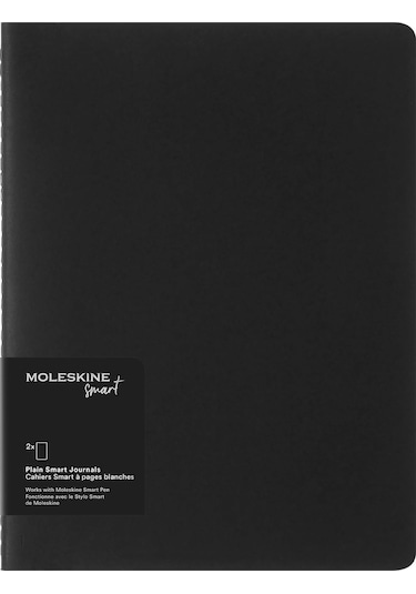 Moleskine Smart Cahier Dergileri Beyaz Sayfalı 2'li Dijital Kayık