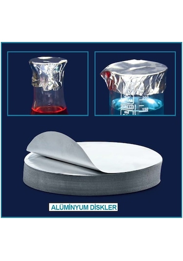 İSOLAB 058.05.080 alüminyum disk - 80 mm çap (1000 adet)