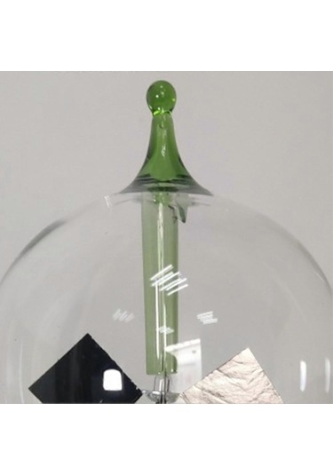 Kanatlı Dönen Cam Yel Değirmeni Güneş Enerjili Cphoto Renkli