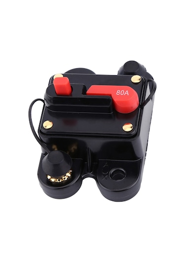 Xiyyadms 12v Otomobil Devre Kesici - 150a Yeniden Kurulan Sigorta Kutusu, Akım Aşımı Koruma, Kolay Kullanım Anahtarlı, Alüminyum Alaşımlı Diğer
