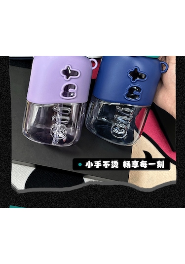 Jian Fan Su Bardağıyazocuk Çiftçek Saman Bardağıerkek Ve Kızdörenci Kırmızı Pembe