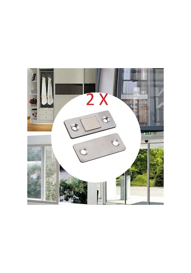 Büro Ev Düzeni İçin 2parça Dolap Çekmece Kapağı Durdurur Mıknatıs Stoperi Renkli