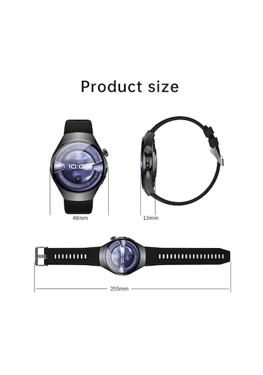 Vwar SK45 Pro 3 Kordonlu 48 MM Kalobee Akıllı Saat (İthalatçı Garantili)