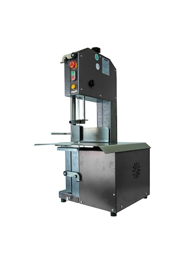 Et Kemik Kesme Testeresi 220 V Boyalı 1,1 Kw 1,5 Beygir Gri