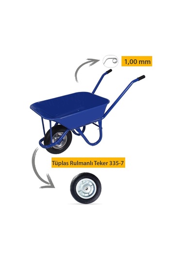 Kanat Demonte El Arabası 1.00 Mm Sac