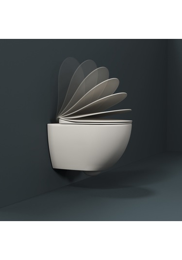 Creavit Duck Duroplast Yavaş Kapanan Klozet Kapağı KC0903.02.0000E