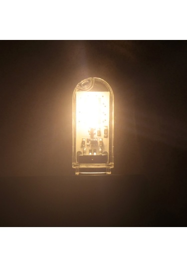 Sones 1,5 W Flash Disk Tarzı Usb Işık, 140 Lm 3 Led Smd 5630 Dokunmatik Anahtarlı Sıcak Beyaz Işık