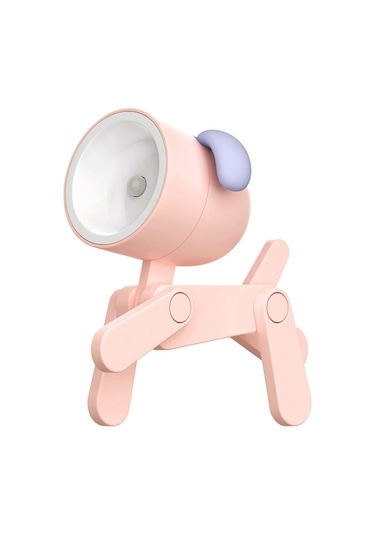 H46769p Karikatür Gece Lambası Çocuk Lambası Mini Köpek Led Pembe Diğer