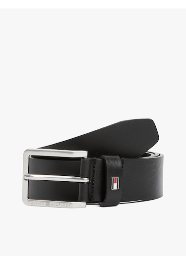 Tommy Hilfiger Tommy Hılfıger Erkek Kemer Am0am11461-bds Siyah