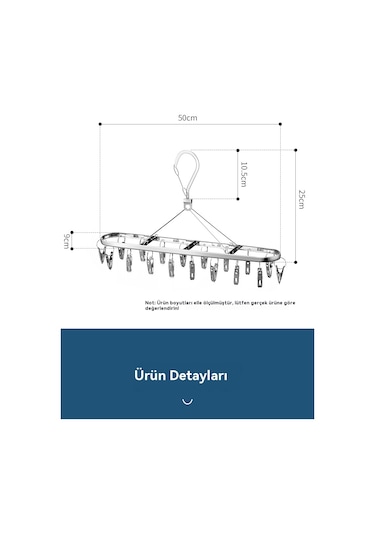 Paslanmaz Çelik Çamaşır Kurutma Rafı 18 Klipsli Çamaşır Kurutma Rafı Rüzgar Geçirmez Klipsli Çamaşır Kurutma Rafı Kırmızı