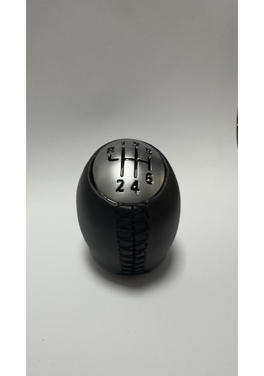 Renault Fluence / Megane 3 / Scenic 3 Siyah Deri Vites Topuzu 6 İleri Siyah