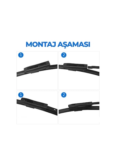 İnwells Muz Silecek Takımı Renault Symbol 2016-2020 İle Uyumlu