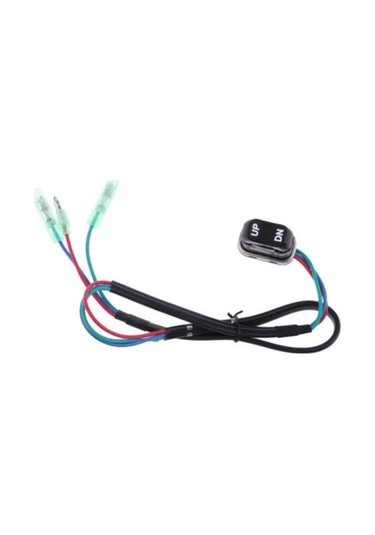 Yamaha Dıştan Takma Motor Dikey Kontrol Kutusu Eğim Kaldırma Anahtarı İçin, Kablo Uzunluğu: 50cm 703-82563-02-00 703-82563-01