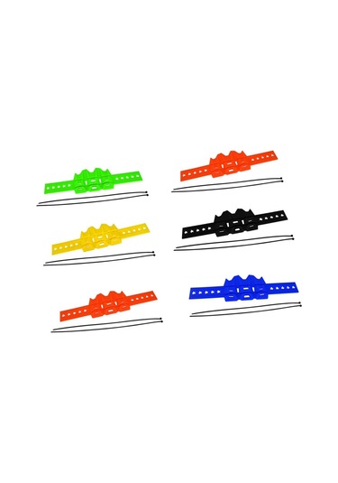 Suntek Kilitleme Bağları Ile Motosiklet Egzoz Susturucu Siyah