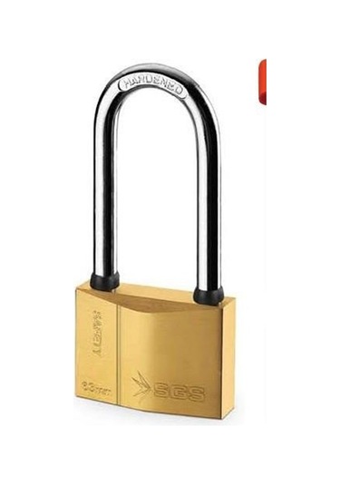 Uzun Asma Kilit 50 Mm-Sarı