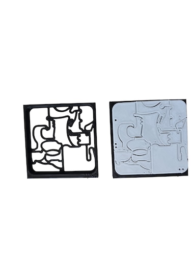 Montessori Sarı 3d Hayvan Figürlü Puzzle 18 Parça Zeka Oyunu