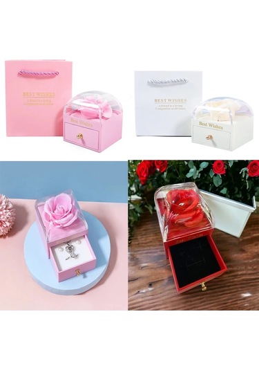 Sonsuzluk Gül Tasarımlı Takı Kutusu 01