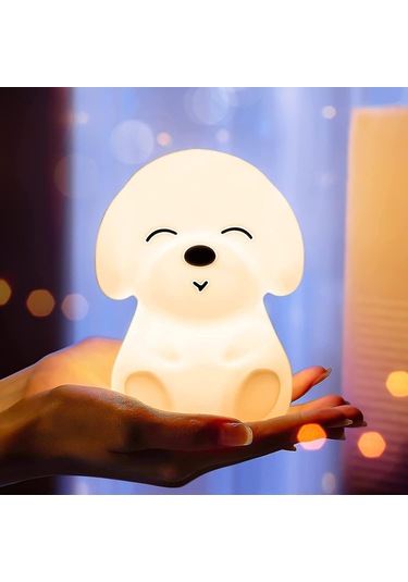 Sevimli Köpek Yavrusu Gece Lambası, Taşınabilir Led Çocuk Gece Lambası Çocuklar İçin Diğer
