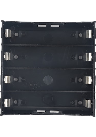 2 Adet 18650 Pil Yuvası 4 Pil İçin