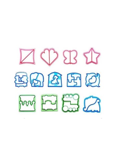 Novahub Çocuklar İçin Eğlenceli Yiyecek Kalıpları - 13 Parça Güvenli Ve Dayanıklı Diğer Boyutta Diğer