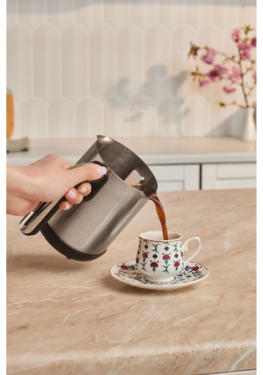 Karaca Hatır Neo Çelik Cezveli Türk Kahve Makinesi