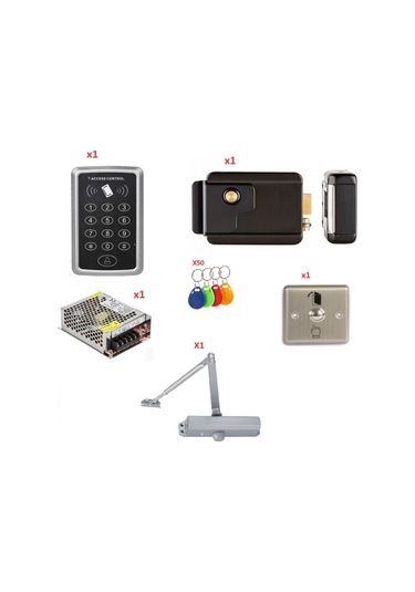 Enpercokartlı Ve Şifreli Geçiş Sistemi Set