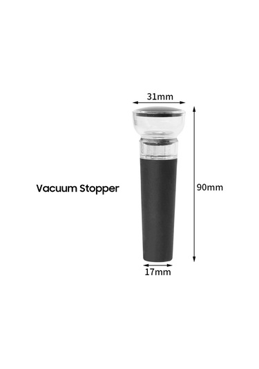 Konesam Siyah Şarap Açıcı Seti: Manuel Açıcı, Köpürtücü, Vakum Tıkaç Ve Folyo Kesici Partiler, Akşam Yemeği İçin Tam Züccaciye Siyah