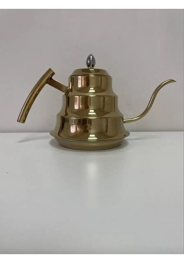 Dommaarket Alauddin Demleme Çaydanlığı 168565285 Altın Rengi