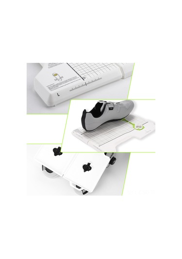 Samdoo Bisiklet Ayaklık Cleat Ayar Aracı - Yüksek Düşük Ayak İçin Yol Bisikleti, Mtb, Spd-sl, Look Keo Uyumlu Beyaz Çok Renkli