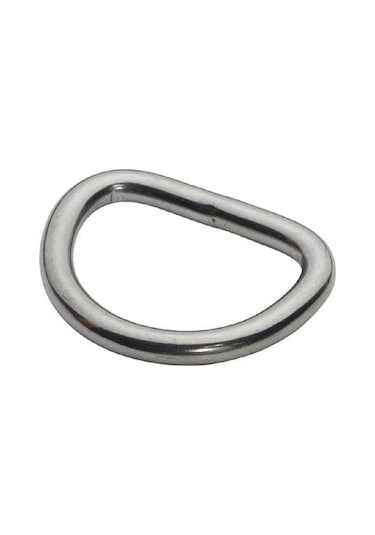 Paslanmaz Krom D Halka. D Halka. 6mm. 45x35mm