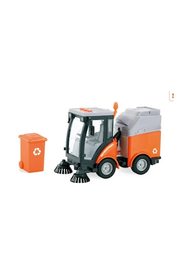 Vardem Sürtmeli Sesli Işıklı Temizlik Aracı Wy680a