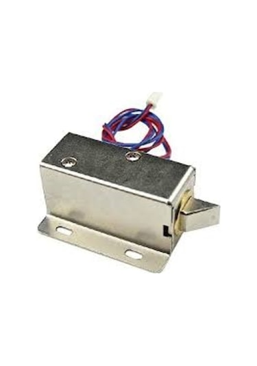 Sineparelektronik-12V Dc 0.6A 7.5W Solenoit (Elektronik Kapı Kilidi İçin)