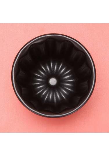 Sointeresting Canele Kalıbı, Cannele Muffin Kupası, 4 Adet Yapışmaz Cannele Kalıbı Gri-siyah Canneles Gri-siyah