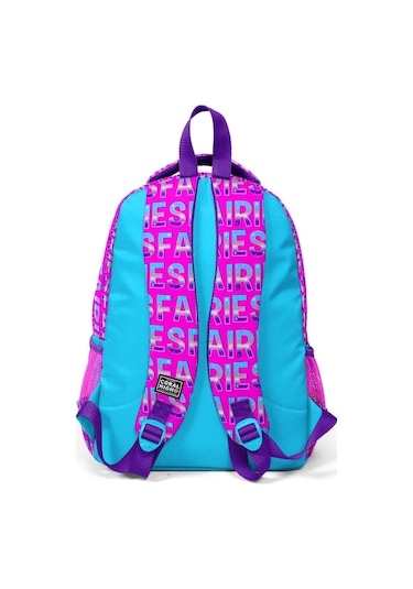 Coral High Kids Pembe Mavi Peri Desenli 3 Lü Okul Çanta Seti Set0123484