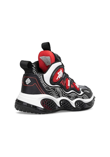 Pepino Fk25-1822 Filet Erkek Çocuk Basketbol Ayakkabısı Siyah - Kırmızı Siyah - Kırmızı