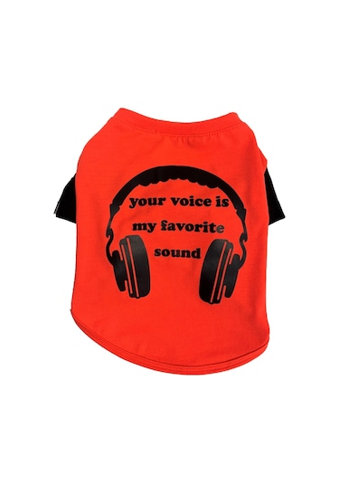 Salya Store Favorite Sound T-shirt Köpek Kıyafeti