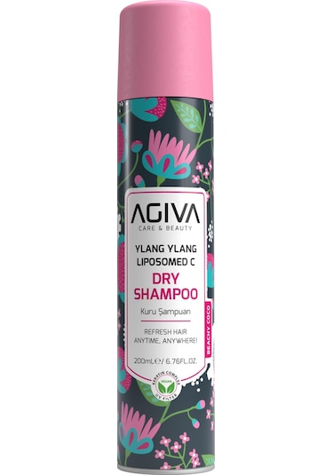 Agiva Ylang Ylang Liposom C Saç Bakım Kuru Şampuan 200 ML