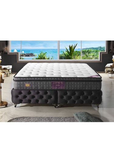 Luper Tek Kişilik Roma Couple Wick Full Ortopedik Deluxe Yaylı Yatak