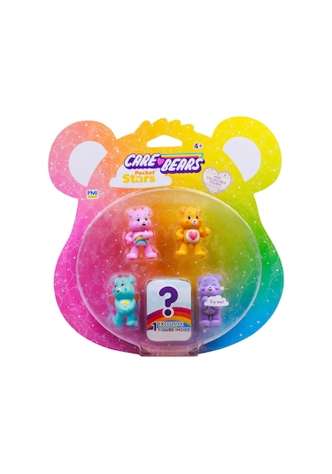 Care Bears Mini Koleksiyon Figürleri 5'li Paket Model 2