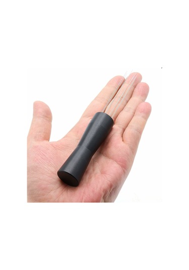 Neevoyu Stainless Steel Espresso Çekirdek Karıştırıcı - Ergonomik Tutuş,均匀 Dağıtım, 13.5x2cm Siyah Diğer