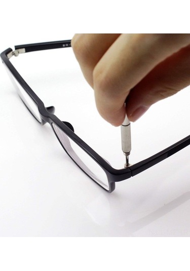 Pazly Vida Ve Tamir Seti: Pratik Paslanmaz İle Gözlük Çözüm Çelik Aksesuarları En