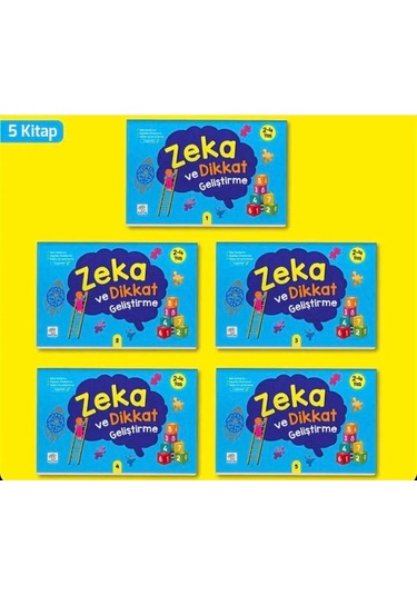 Yükselen Zeka Yayınları Zeka Ve Dikkat Geliştirme Seti 2-4 Yaş