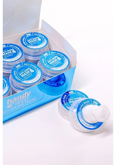 Handytowel Yaşlanma Karşıtı Kağıt Yüz Maskesi 24'lü